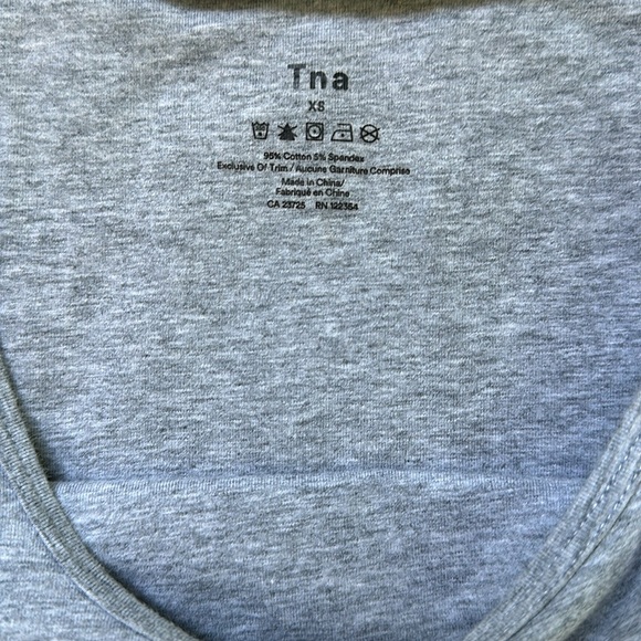 Aritzia TNA Sports Bra Gray and Black - Picture 4 of 5